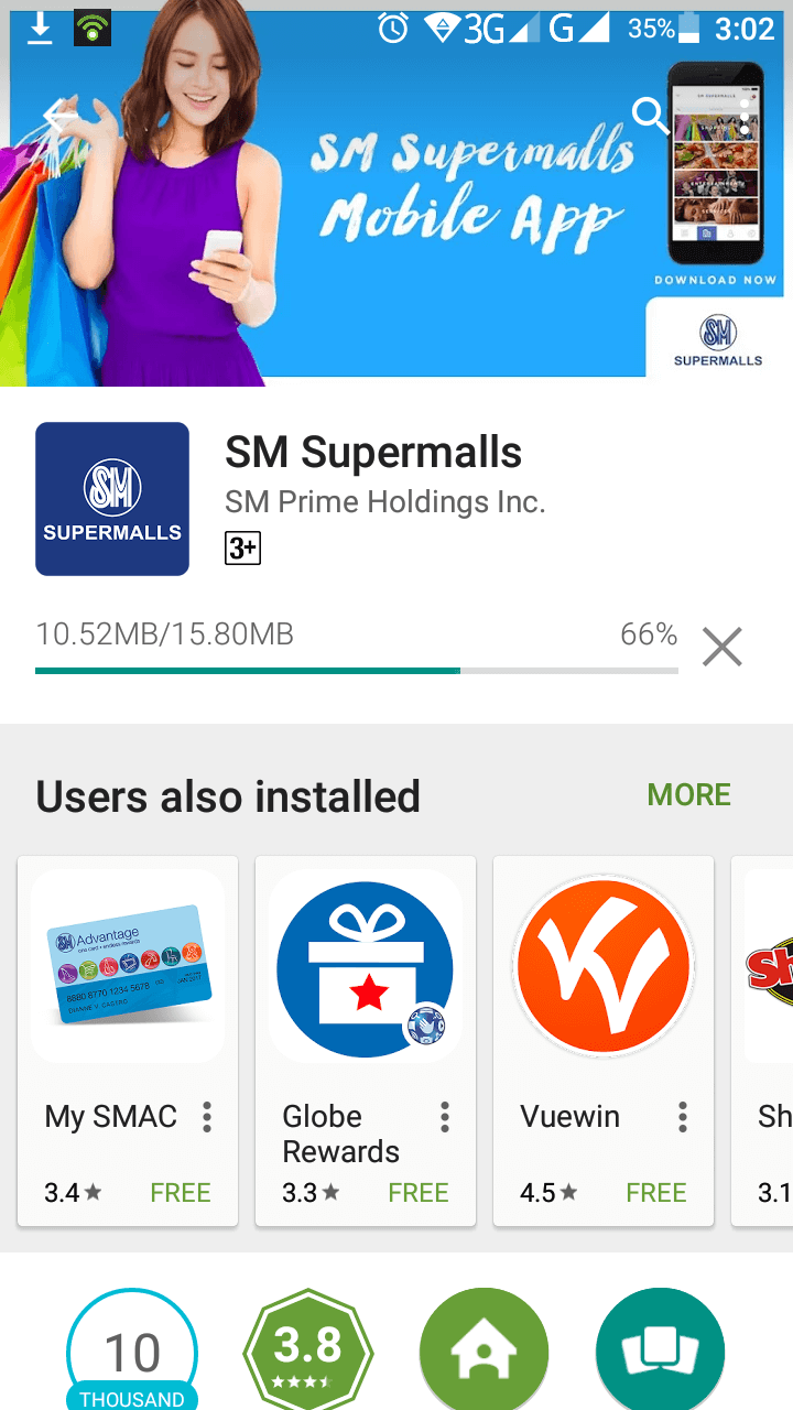 Krispy Kreme SM Supermalls Mobile App